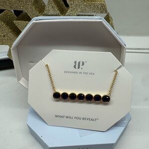 Elegant Gold and Sapphire Necklace